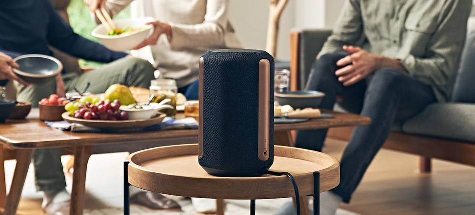 Bocinas portátiles y bluetooth atractivas y modernas